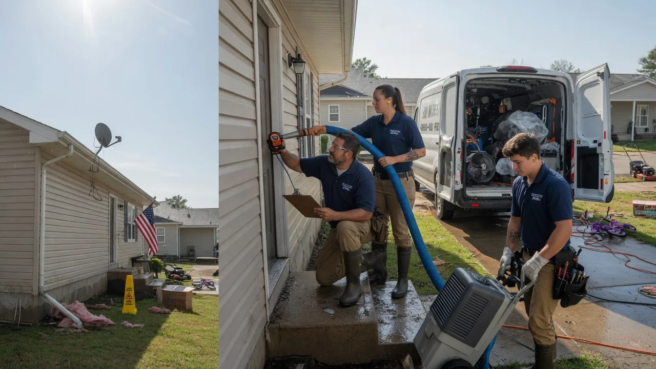Ceiling Water Damage Restoration in Benton, AR near me